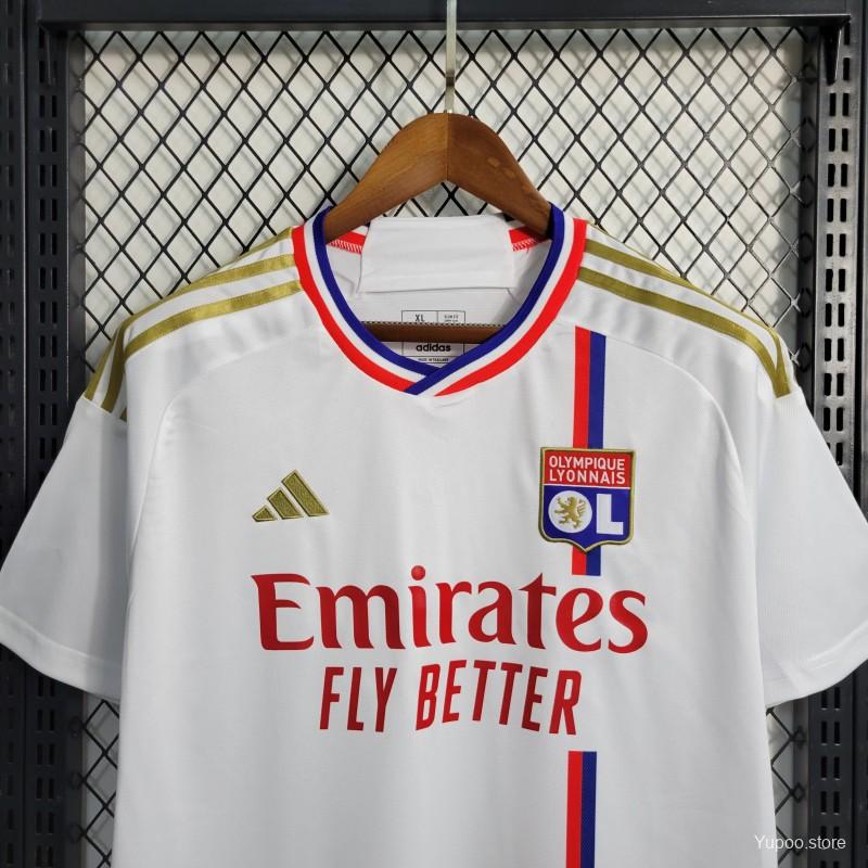 Olympique Lyonnais Lyon Kit Domicile 23-24 - Version Fan