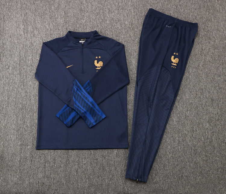 France 22-23 | Blue | Junior Tracksuit