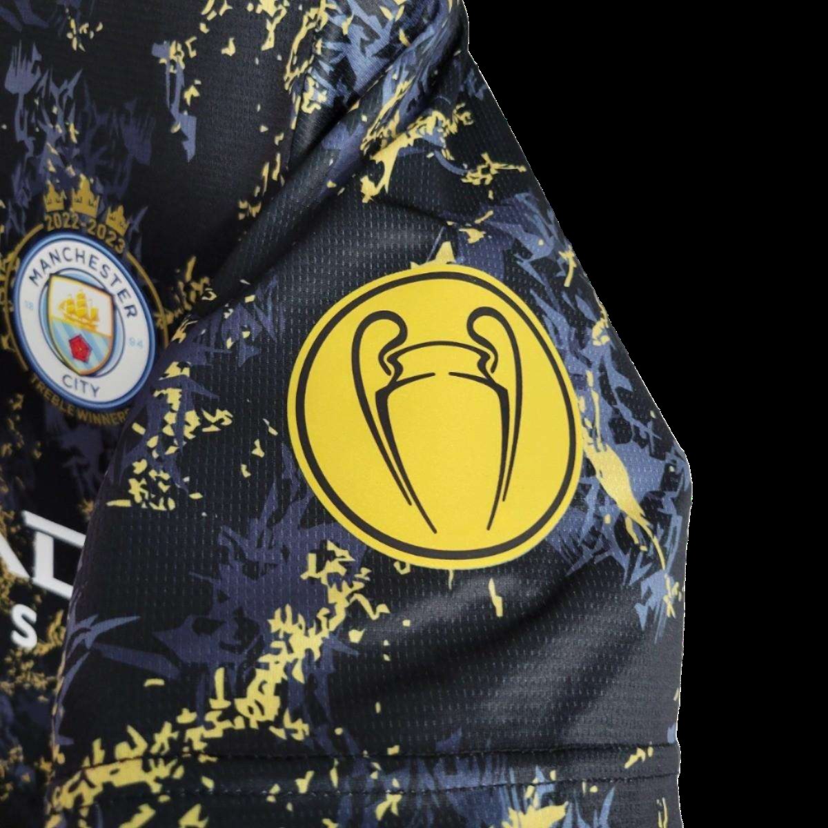 2023/2024 Manchester City Black Gold Special Edition kit - Fan version