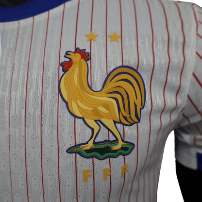 Camiseta visitante de Francia para la Eurocopa 2024 (versión para jugadores)