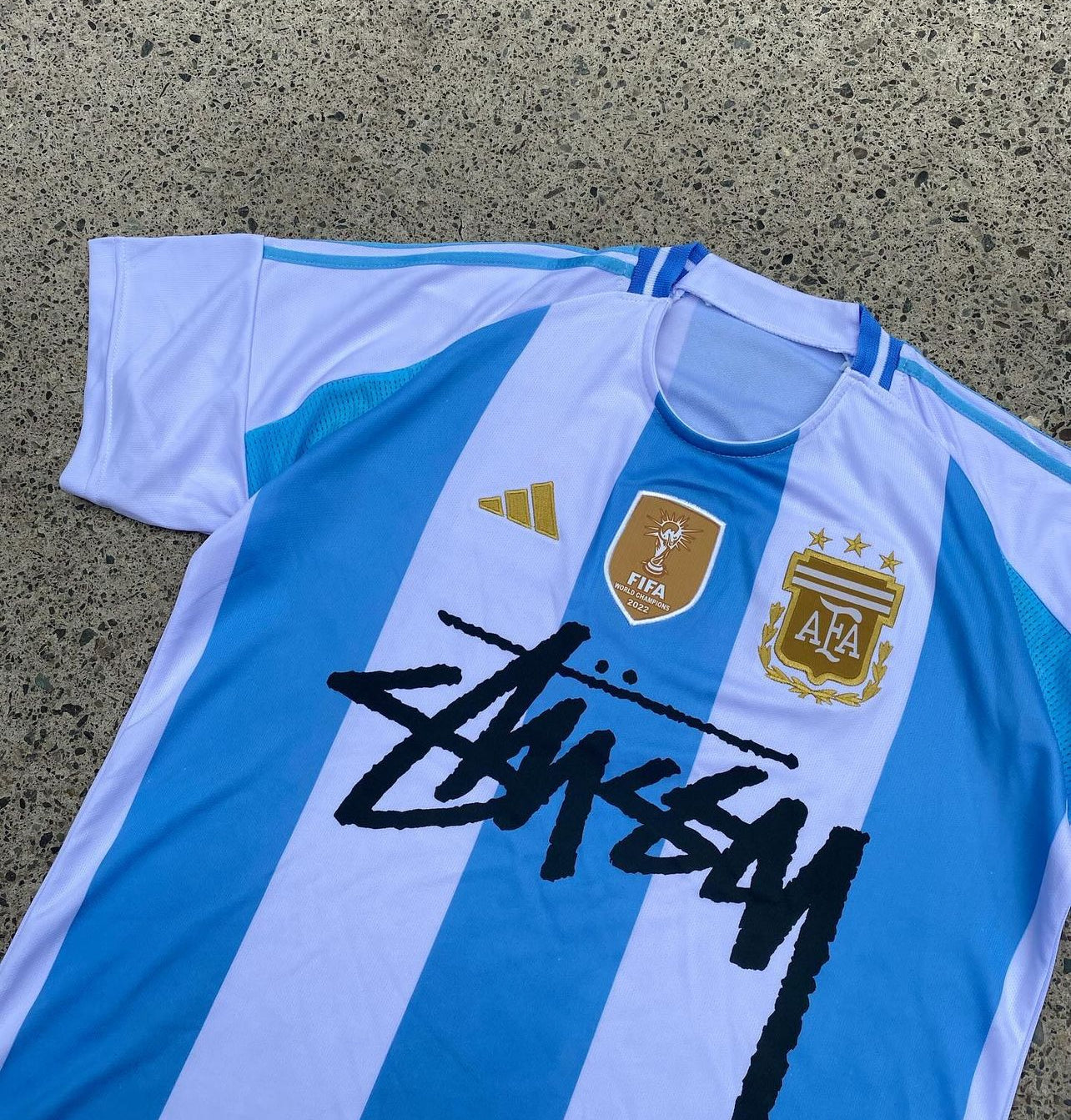 Argentina x Stussy Special Edition jersey