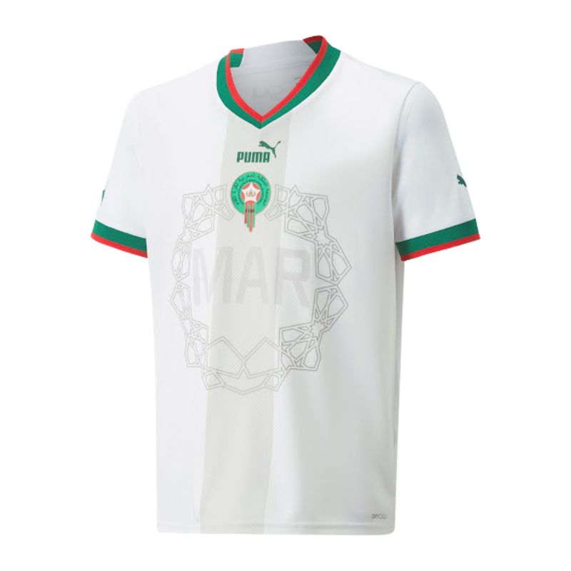 Maillot extérieur du Maroc 2022/2024 