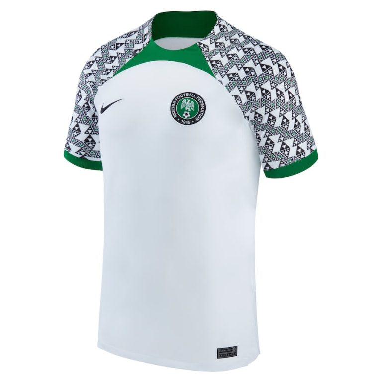 Maillot officiel extérieur du Nigeria 2022/2023