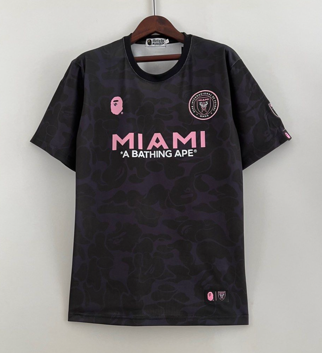 INTER MIAMI X A Bathing APE 2023/2024 EDICIÓN ESPECIAL NEGRA