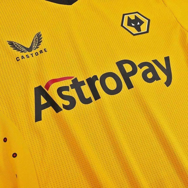 Camiseta de local del Wolverhampton Wanderers 2022/23