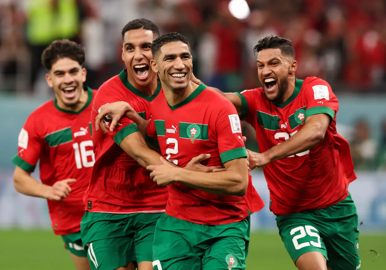 Maillot domicile Maroc HAKIMI 2 Coupe du monde 2022