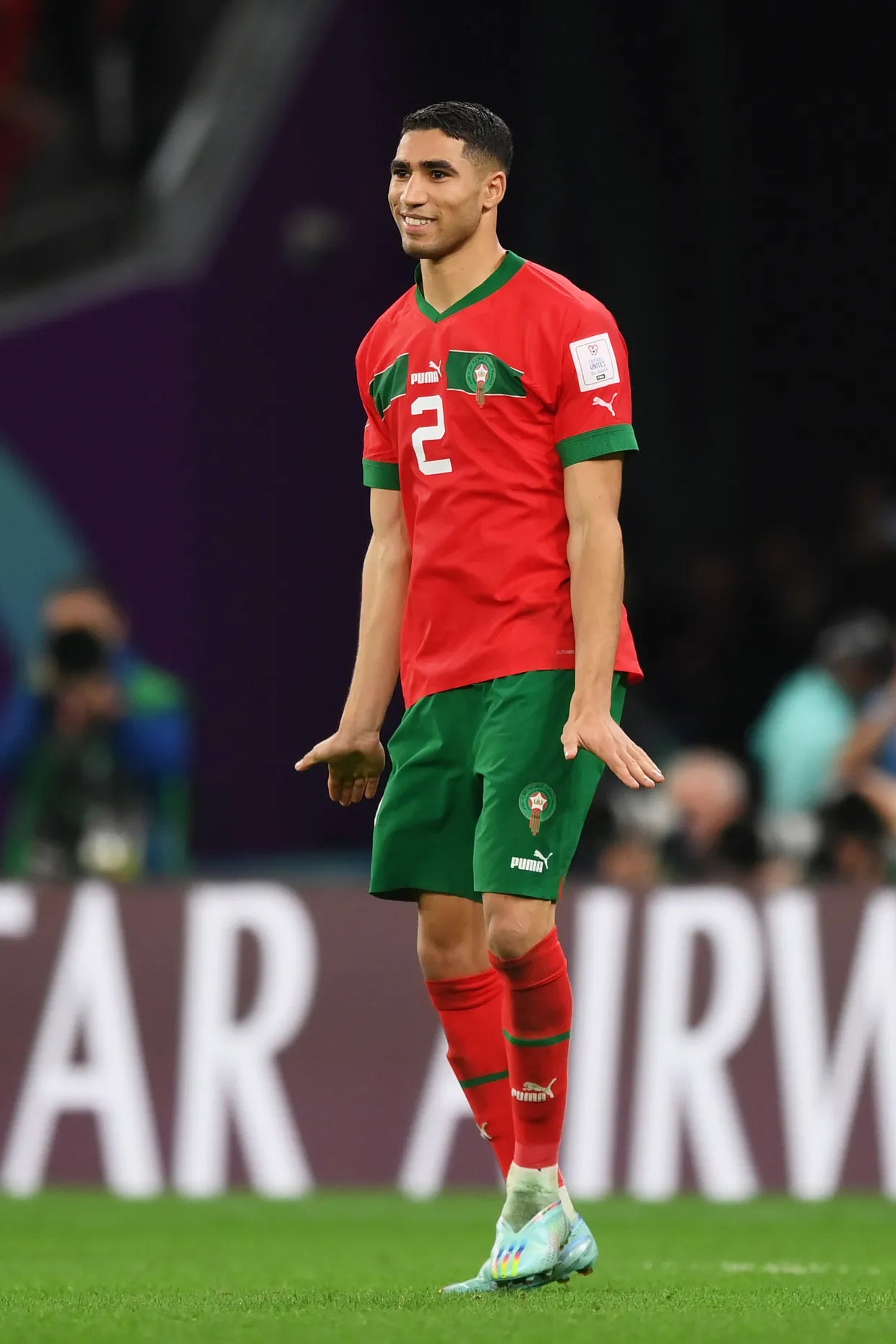 Maillot domicile Maroc HAKIMI 2 Coupe du monde 2022