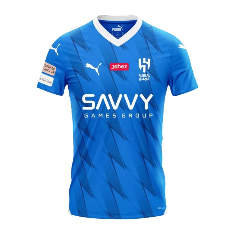 Camiseta de fútbol local del Al Hilal SFC 2023/24