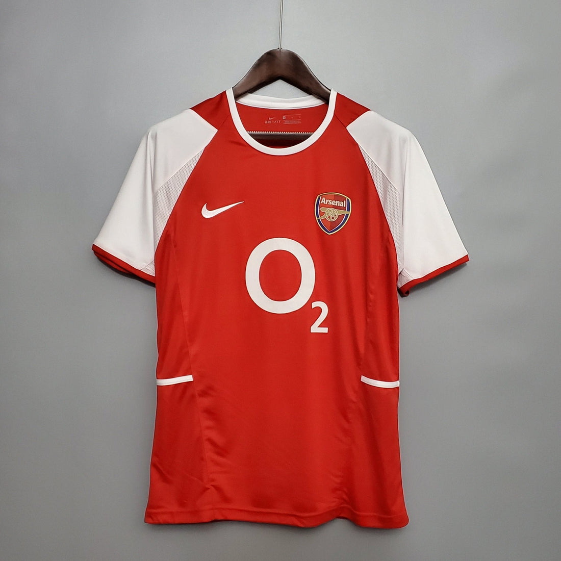 Camiseta retro de local del Arsenal 2002-2004 