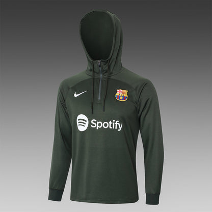 Barcelona 23-24 | Dark Green | Tracksuit with Hat