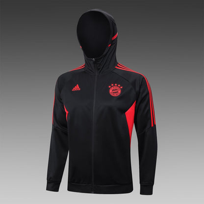 Bayern Munich 23-24 | Black | Tracksuit with Hat