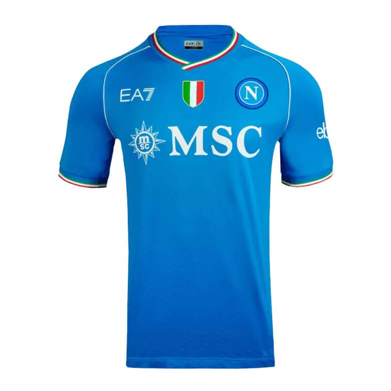 Camiseta de fútbol auténtica de local del Napoli 2023/24 H.LOZANO 11