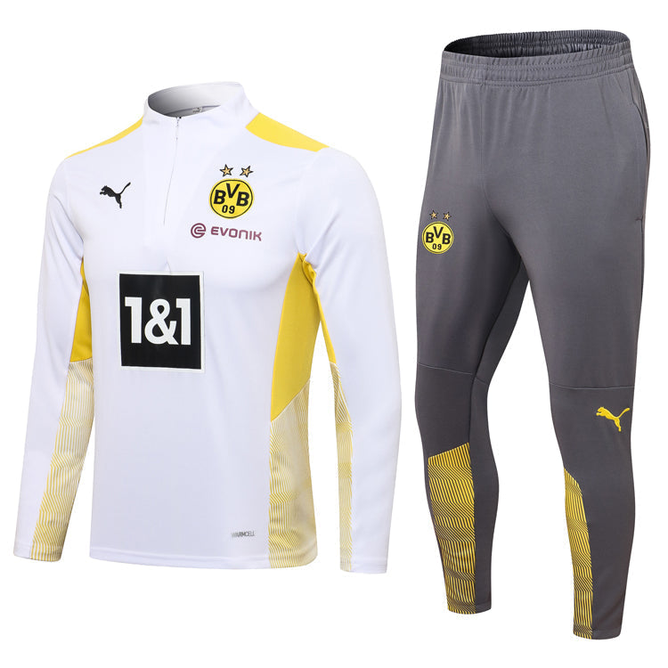 Borussia Dortmund 20-21 | Yellow White Tracksuit