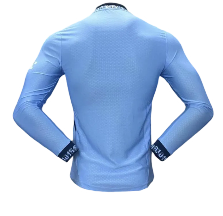 Sky Blues 2024/2025 Long Sleeves Home kit - Player Version