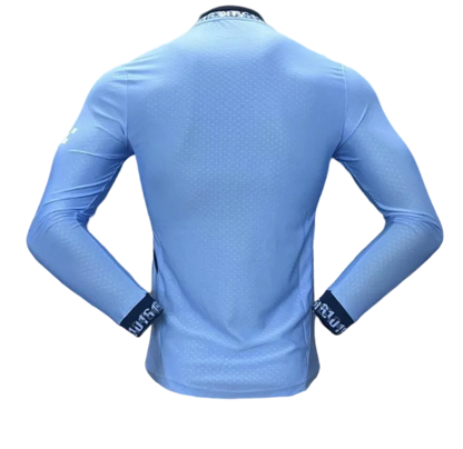 Sky Blues 2024/2025 Long Sleeves Home kit - Player Version