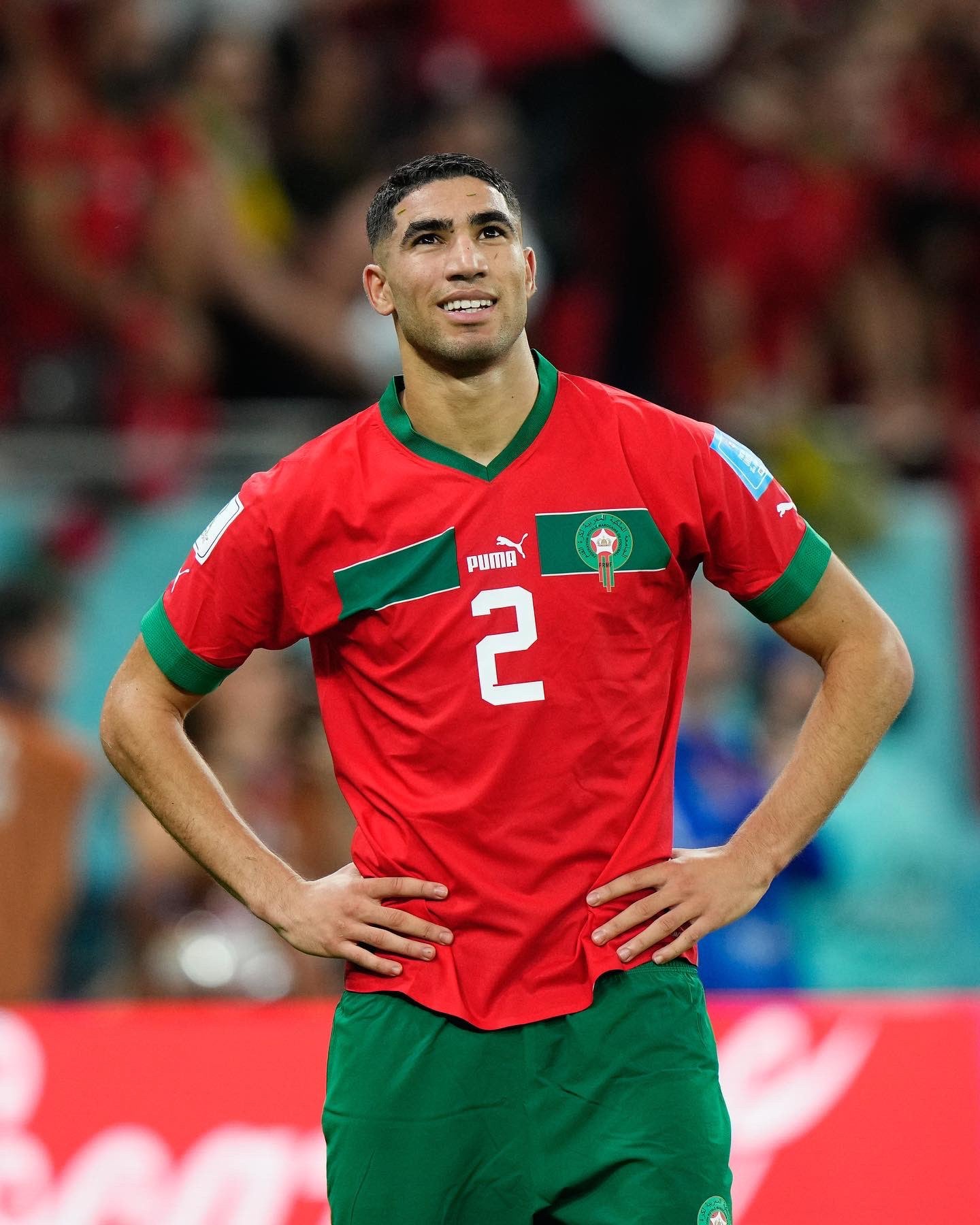 Maillot domicile Maroc HAKIMI 2 Coupe du monde 2022