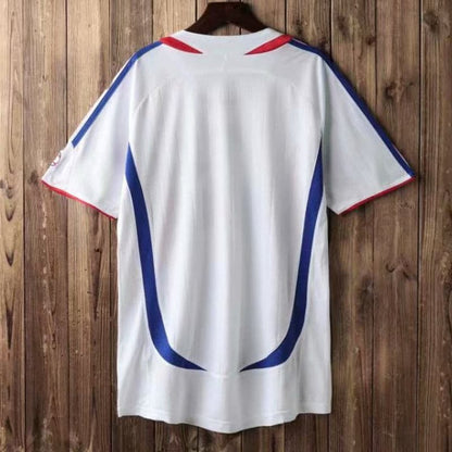 Camiseta de visitante de FRANCIA 2006, Maillot Francia 2006 Extérieur 